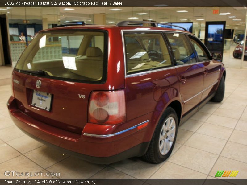 Colorado Red Pearl / Beige 2003 Volkswagen Passat GLS Wagon