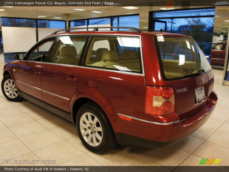 Colorado Red Pearl / Beige 2003 Volkswagen Passat GLS Wagon