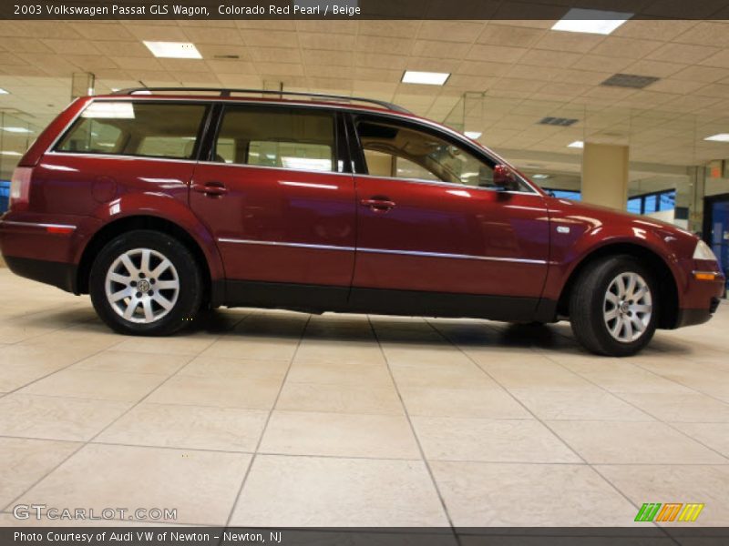 Colorado Red Pearl / Beige 2003 Volkswagen Passat GLS Wagon