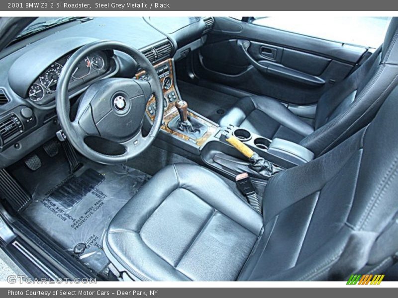  2001 Z3 2.5i Roadster Black Interior