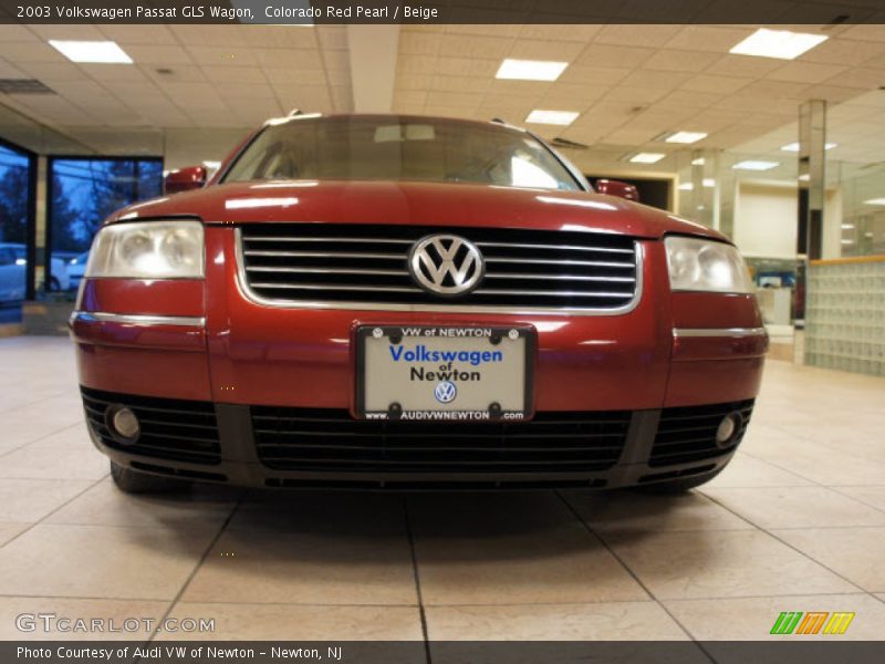 Colorado Red Pearl / Beige 2003 Volkswagen Passat GLS Wagon