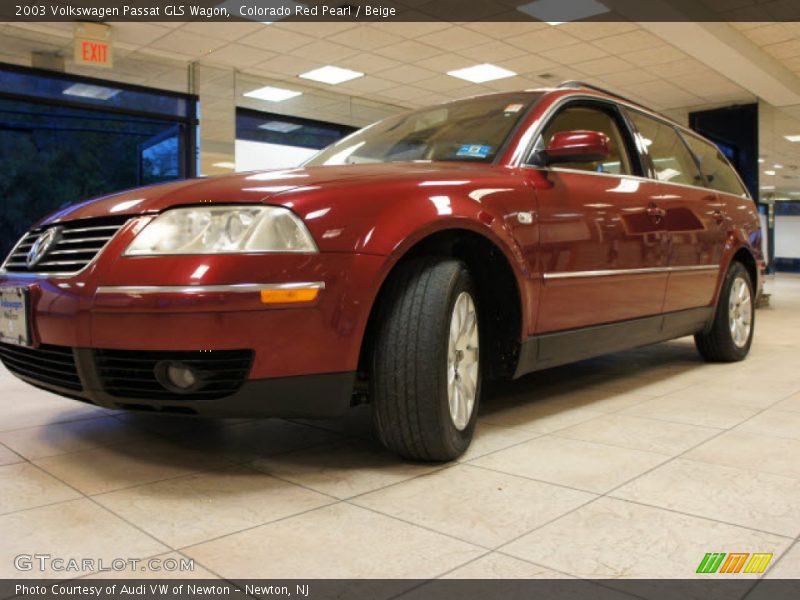 Colorado Red Pearl / Beige 2003 Volkswagen Passat GLS Wagon