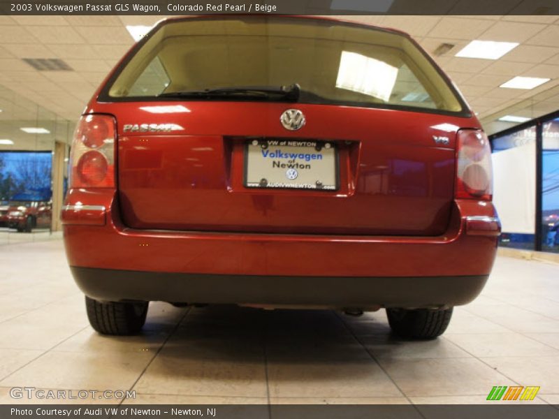 Colorado Red Pearl / Beige 2003 Volkswagen Passat GLS Wagon