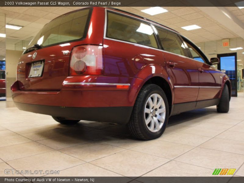 Colorado Red Pearl / Beige 2003 Volkswagen Passat GLS Wagon