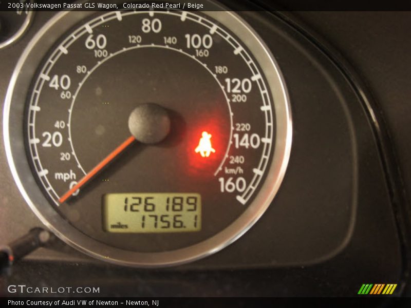 Colorado Red Pearl / Beige 2003 Volkswagen Passat GLS Wagon