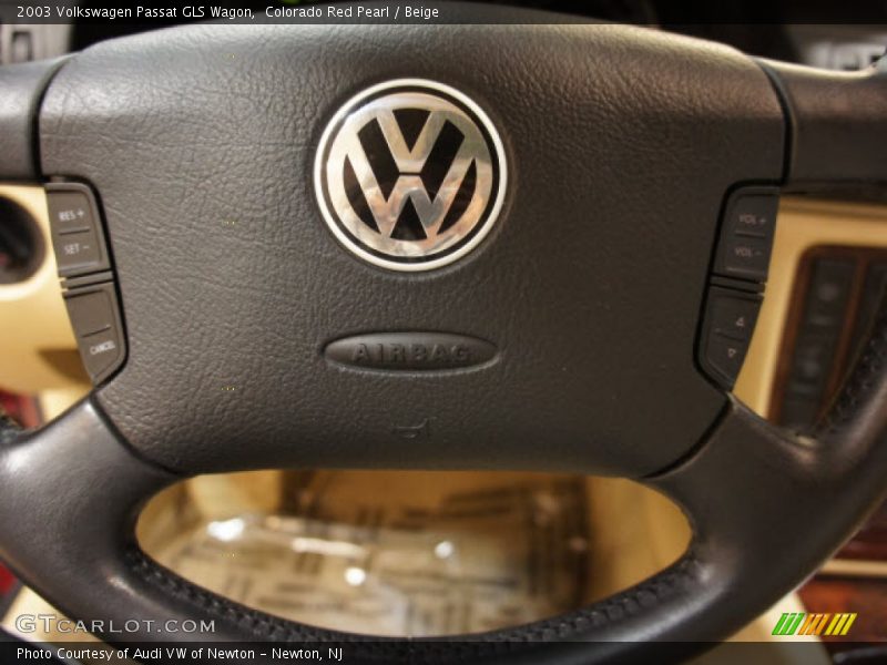 Colorado Red Pearl / Beige 2003 Volkswagen Passat GLS Wagon