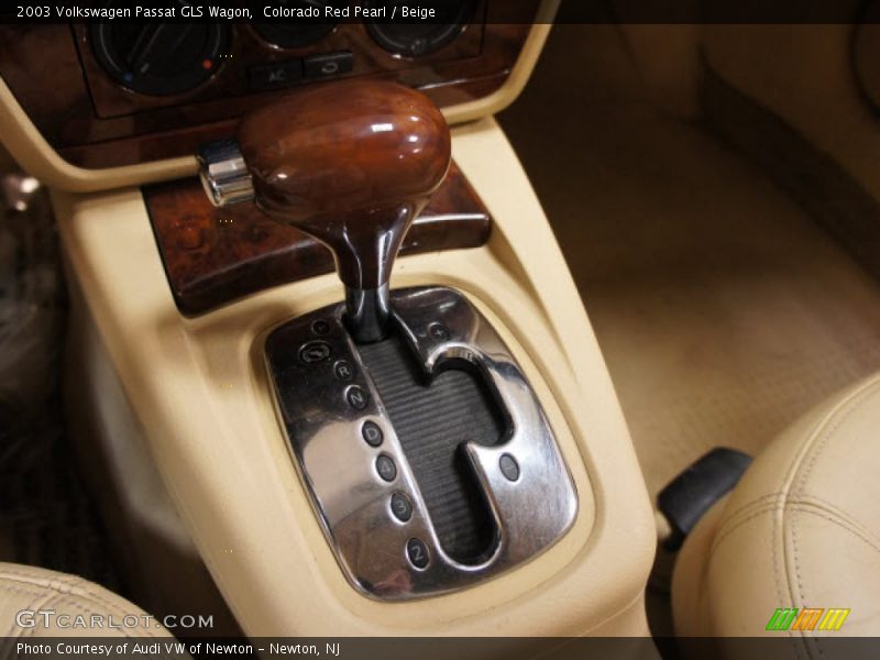  2003 Passat GLS Wagon 5 Speed Tiptronic Automatic Shifter