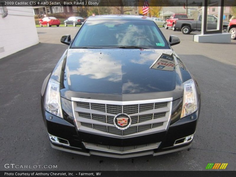 Black Raven / Ebony 2009 Cadillac CTS 4 AWD Sedan