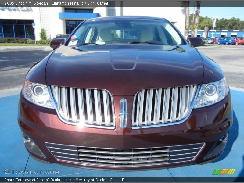 Cinnamon Metallic / Light Camel 2009 Lincoln MKS Sedan
