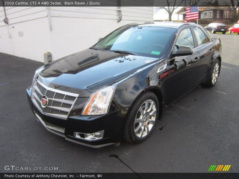 Black Raven / Ebony 2009 Cadillac CTS 4 AWD Sedan