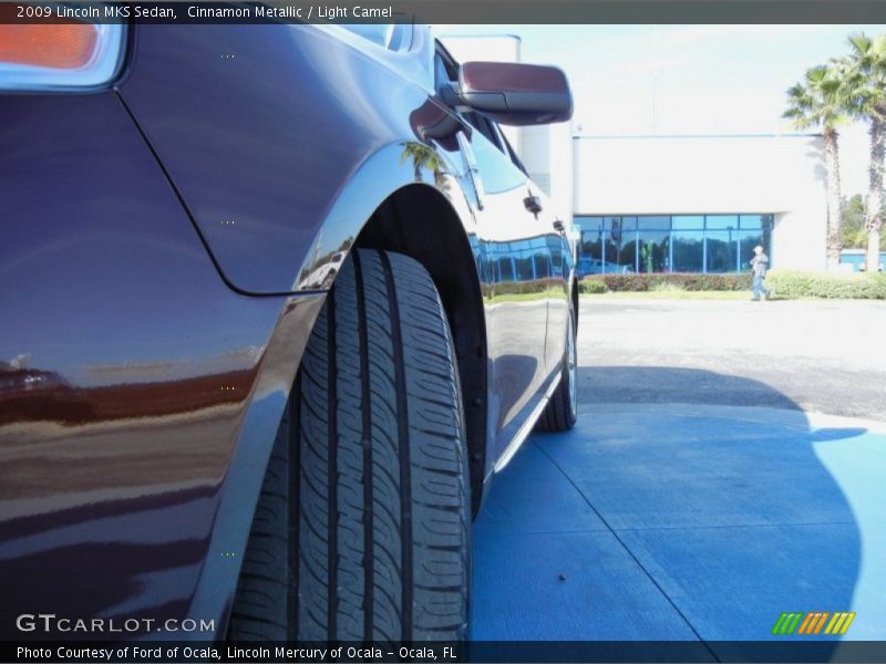 Cinnamon Metallic / Light Camel 2009 Lincoln MKS Sedan
