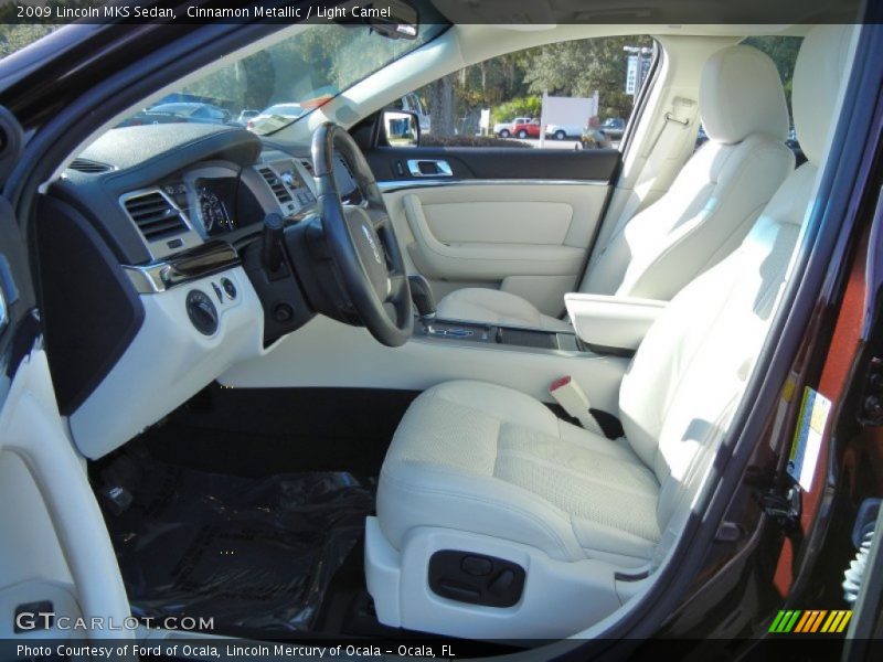  2009 MKS Sedan Light Camel Interior