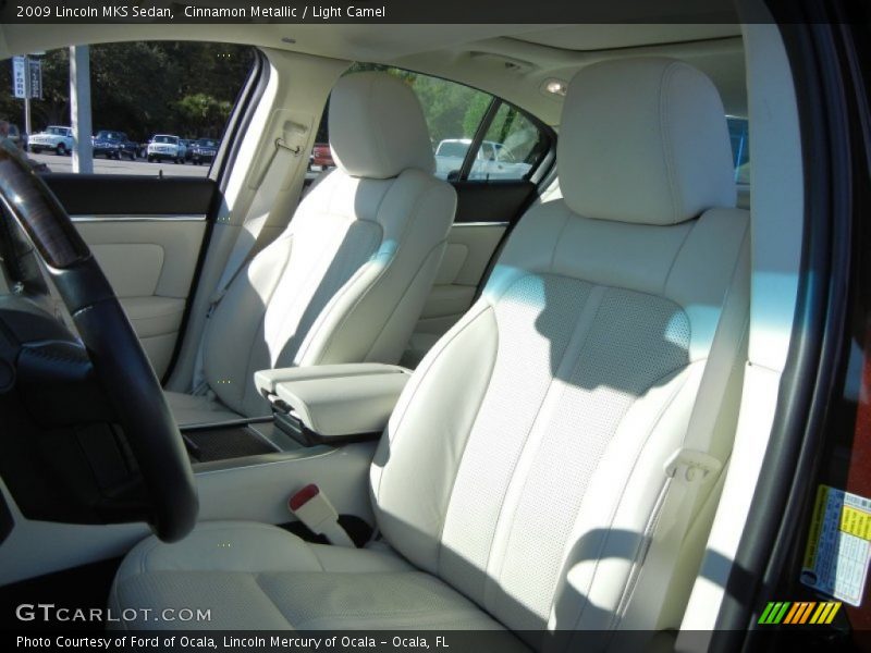 Cinnamon Metallic / Light Camel 2009 Lincoln MKS Sedan