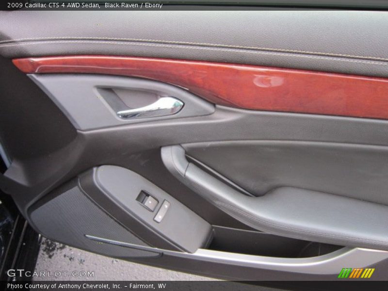 Black Raven / Ebony 2009 Cadillac CTS 4 AWD Sedan