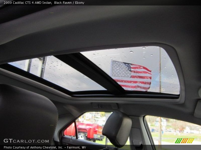 Black Raven / Ebony 2009 Cadillac CTS 4 AWD Sedan