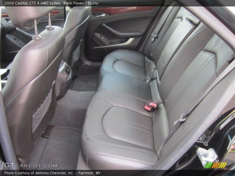 Black Raven / Ebony 2009 Cadillac CTS 4 AWD Sedan