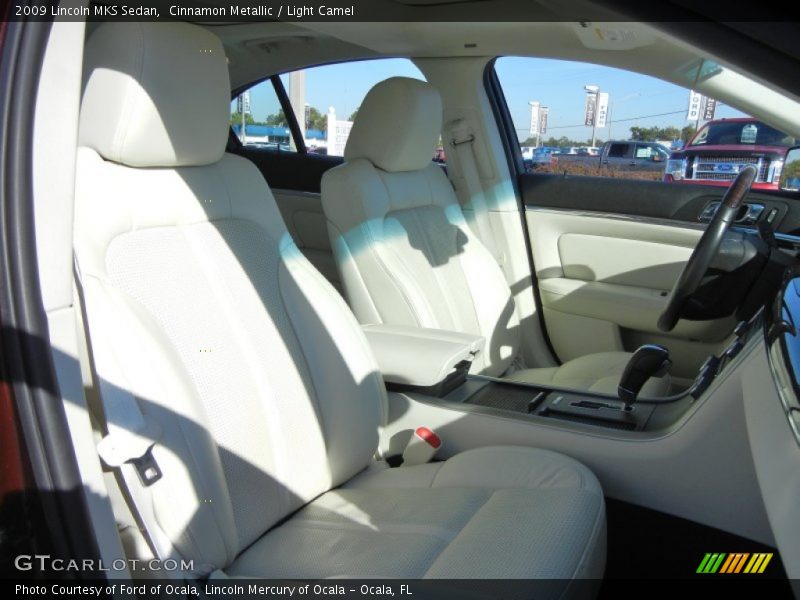 Cinnamon Metallic / Light Camel 2009 Lincoln MKS Sedan