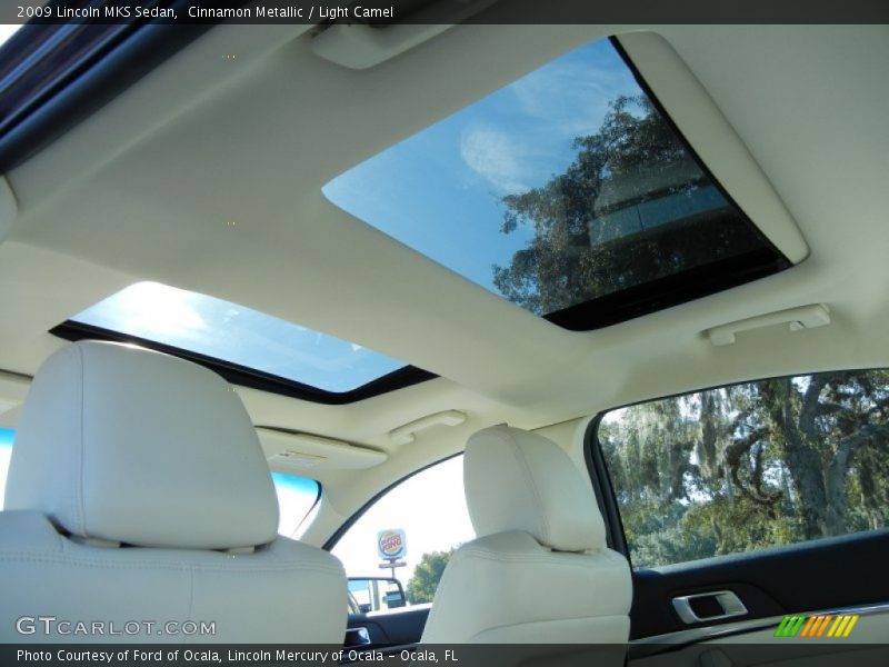 Cinnamon Metallic / Light Camel 2009 Lincoln MKS Sedan