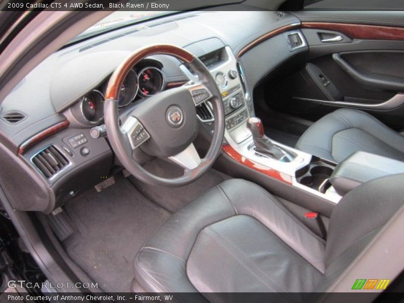 Black Raven / Ebony 2009 Cadillac CTS 4 AWD Sedan