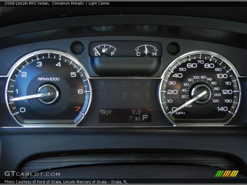  2009 MKS Sedan Sedan Gauges