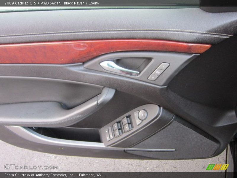 Black Raven / Ebony 2009 Cadillac CTS 4 AWD Sedan
