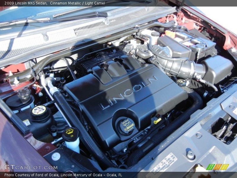 Cinnamon Metallic / Light Camel 2009 Lincoln MKS Sedan