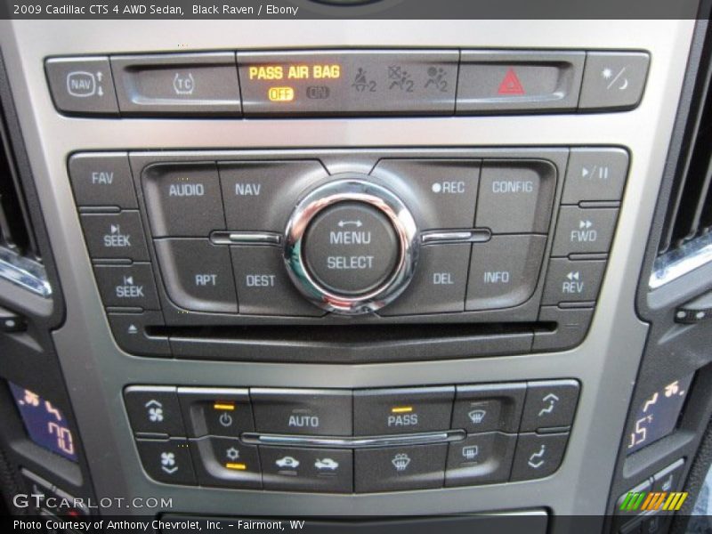 Black Raven / Ebony 2009 Cadillac CTS 4 AWD Sedan