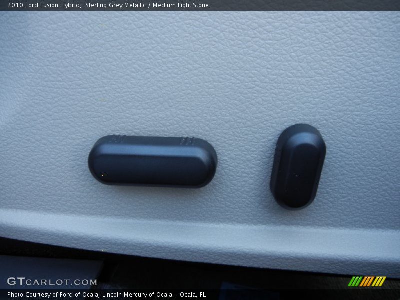 Sterling Grey Metallic / Medium Light Stone 2010 Ford Fusion Hybrid