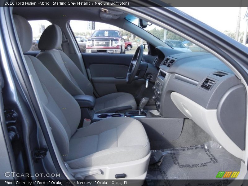 Sterling Grey Metallic / Medium Light Stone 2010 Ford Fusion Hybrid