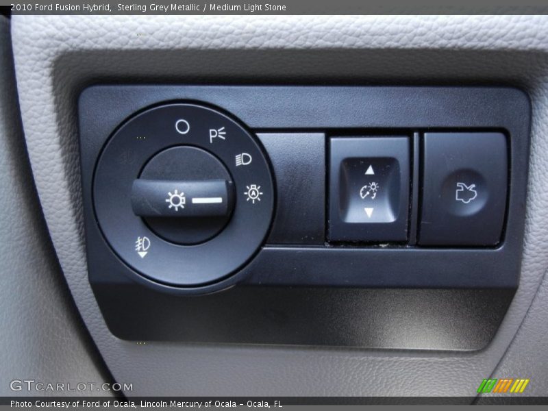 Sterling Grey Metallic / Medium Light Stone 2010 Ford Fusion Hybrid