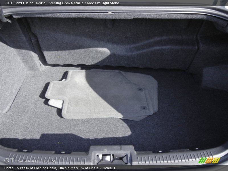 Sterling Grey Metallic / Medium Light Stone 2010 Ford Fusion Hybrid