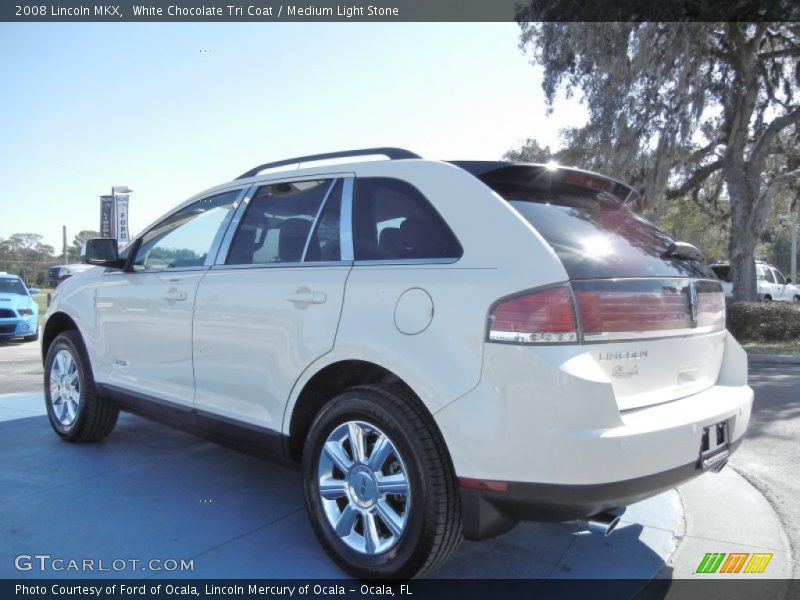 White Chocolate Tri Coat / Medium Light Stone 2008 Lincoln MKX