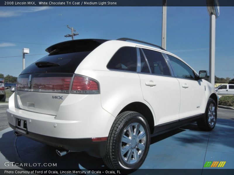 White Chocolate Tri Coat / Medium Light Stone 2008 Lincoln MKX