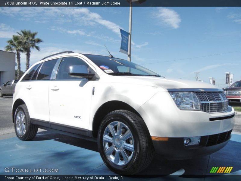 White Chocolate Tri Coat / Medium Light Stone 2008 Lincoln MKX
