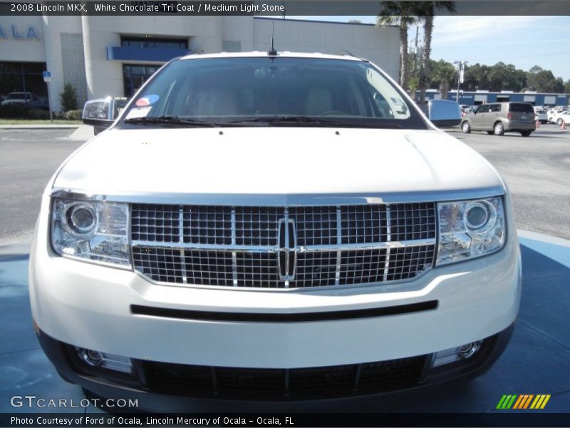 White Chocolate Tri Coat / Medium Light Stone 2008 Lincoln MKX