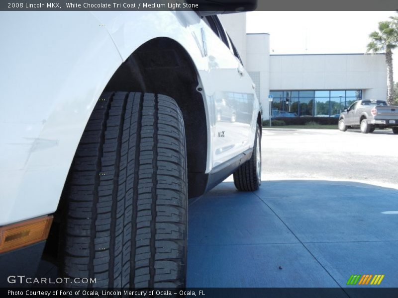 White Chocolate Tri Coat / Medium Light Stone 2008 Lincoln MKX