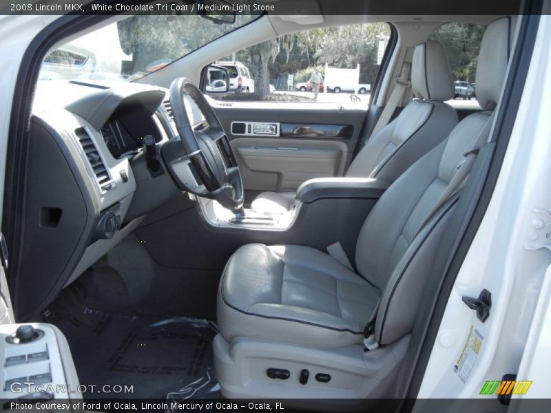 White Chocolate Tri Coat / Medium Light Stone 2008 Lincoln MKX