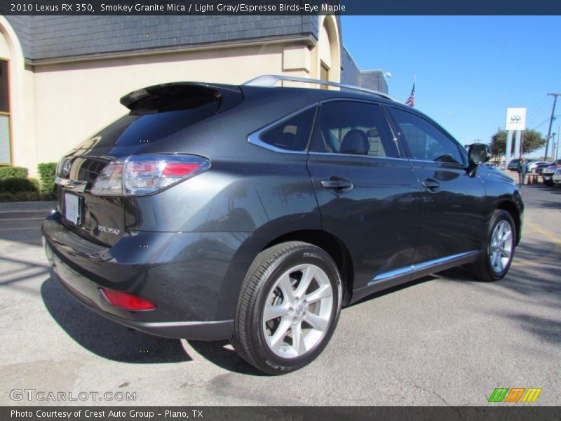 Smokey Granite Mica / Light Gray/Espresso Birds-Eye Maple 2010 Lexus RX 350