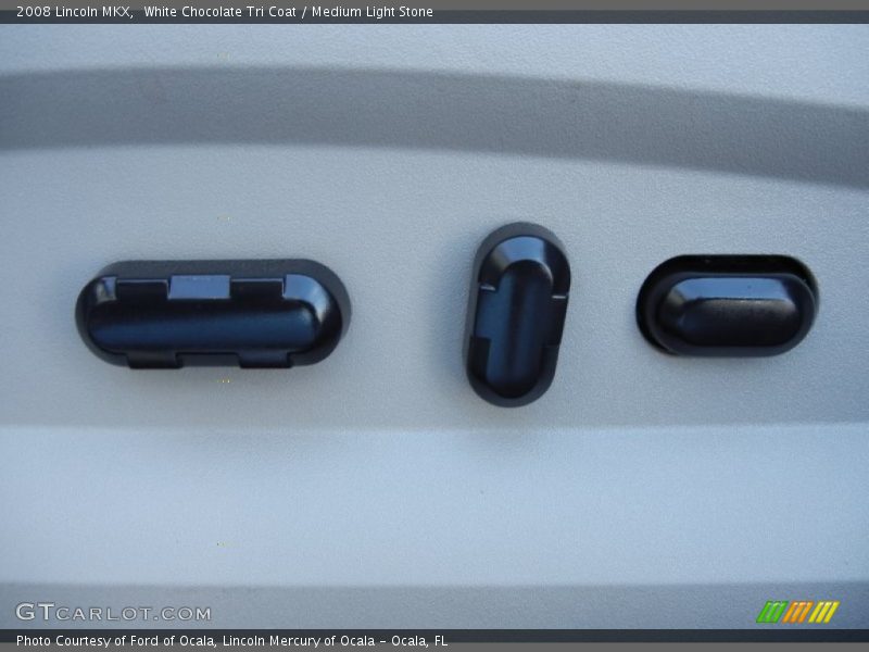 White Chocolate Tri Coat / Medium Light Stone 2008 Lincoln MKX