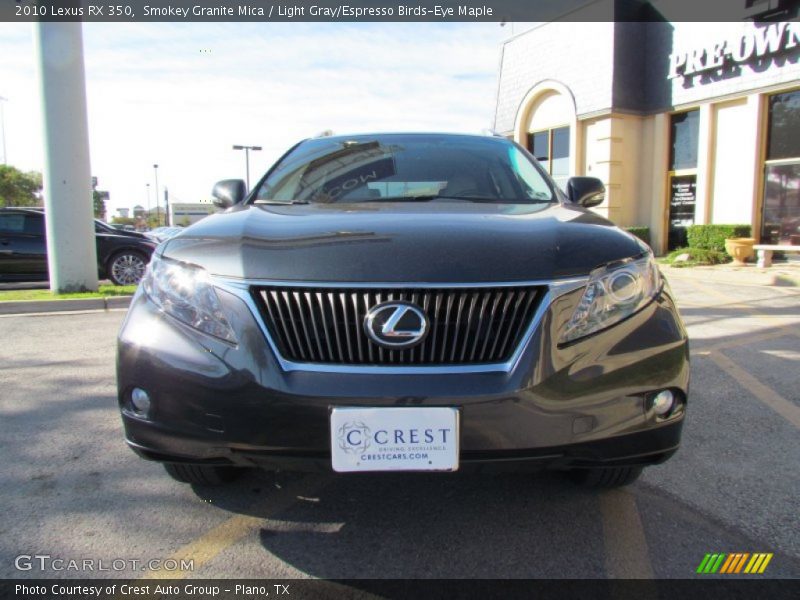 Smokey Granite Mica / Light Gray/Espresso Birds-Eye Maple 2010 Lexus RX 350