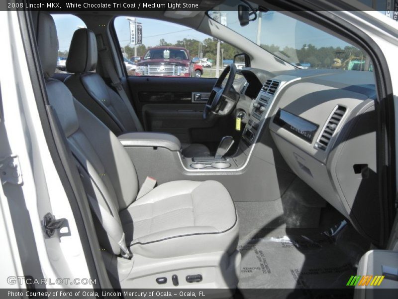 White Chocolate Tri Coat / Medium Light Stone 2008 Lincoln MKX