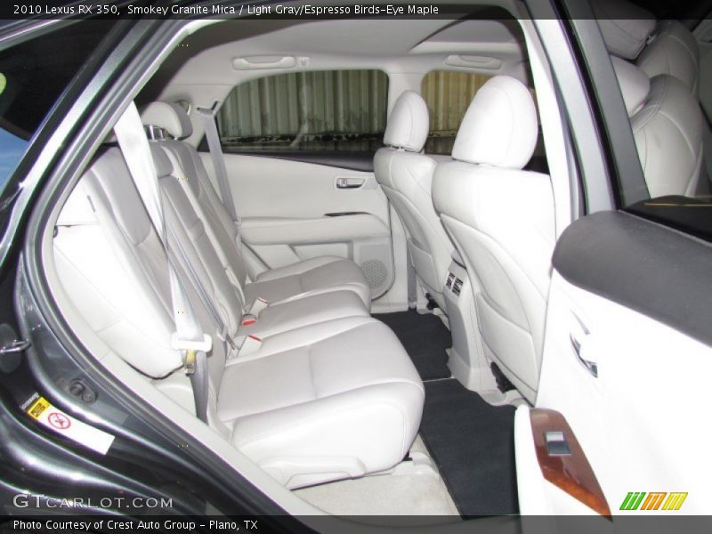 Smokey Granite Mica / Light Gray/Espresso Birds-Eye Maple 2010 Lexus RX 350