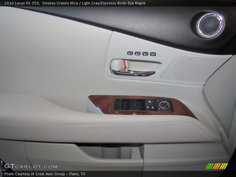 Smokey Granite Mica / Light Gray/Espresso Birds-Eye Maple 2010 Lexus RX 350