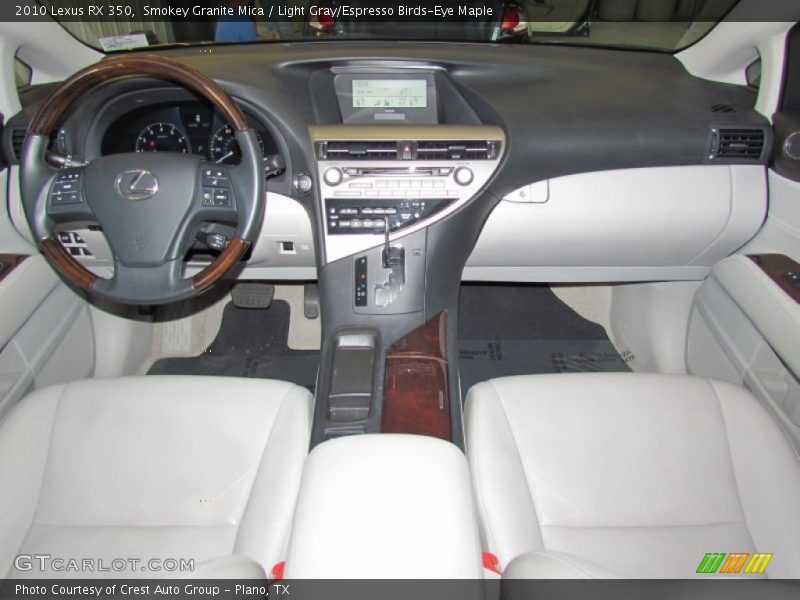 Smokey Granite Mica / Light Gray/Espresso Birds-Eye Maple 2010 Lexus RX 350
