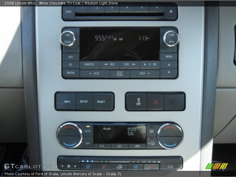 White Chocolate Tri Coat / Medium Light Stone 2008 Lincoln MKX