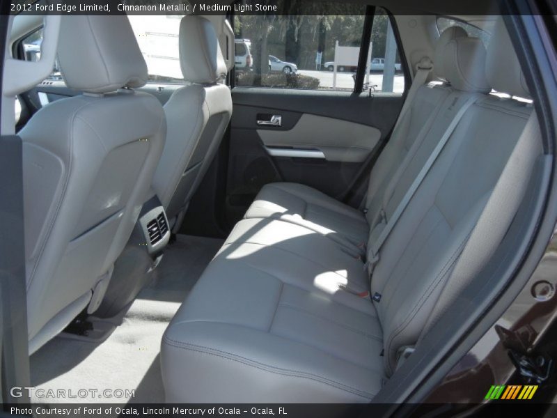 Cinnamon Metallic / Medium Light Stone 2012 Ford Edge Limited