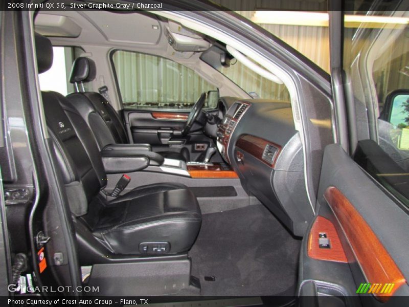 Silver Graphite Gray / Charcoal 2008 Infiniti QX 56