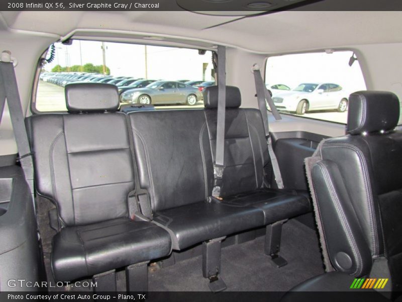 Silver Graphite Gray / Charcoal 2008 Infiniti QX 56