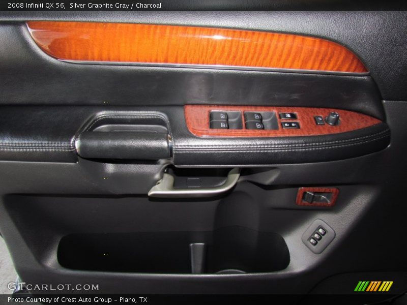 Silver Graphite Gray / Charcoal 2008 Infiniti QX 56