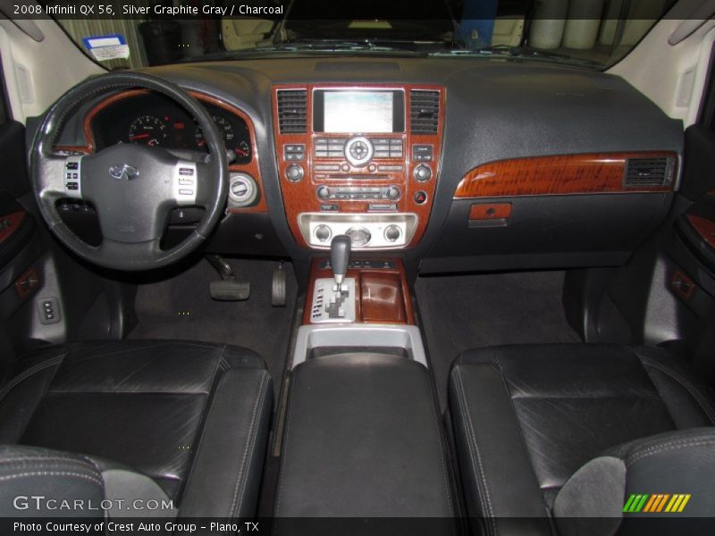 Silver Graphite Gray / Charcoal 2008 Infiniti QX 56
